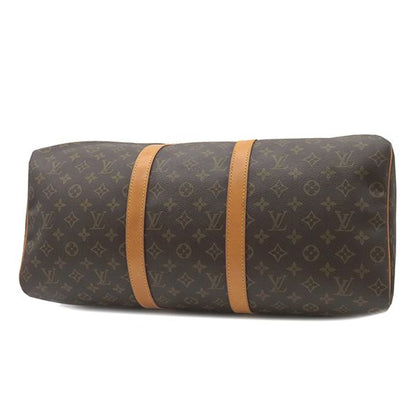 Louis Vuitton Boston Bag Keepall 50 Monogram Canvas Monogram Gold Hardware