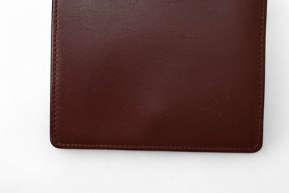 Cartier Fold Wallet Vintage Cartier Mini Wallet Must De Cartier Bordeaux