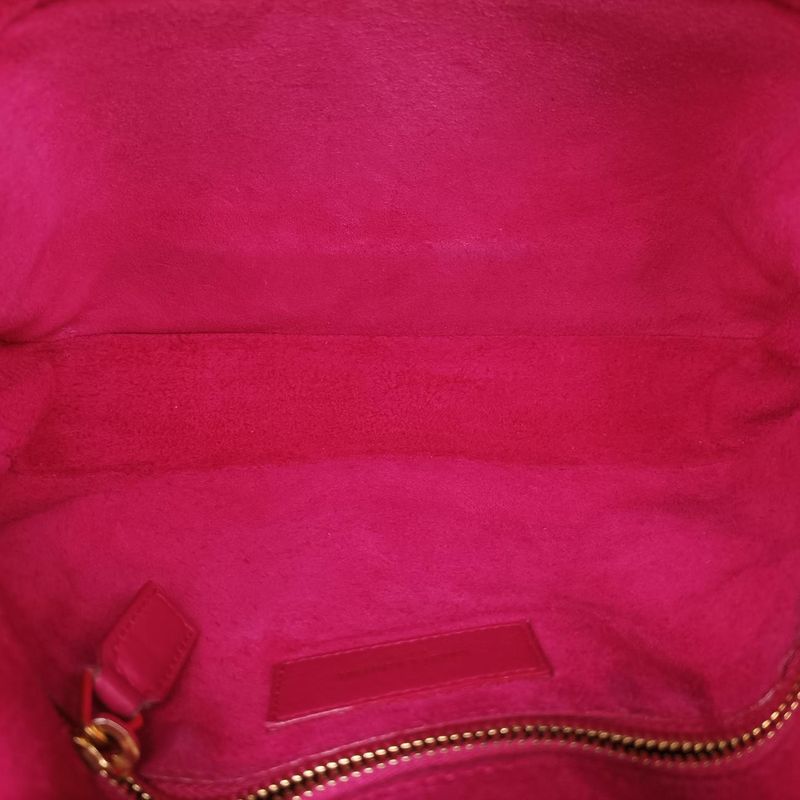 Yves Saint Laurenty Line Rose Red Leather 311214 311214527411
