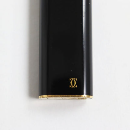 Cartier Trinity Lacquer New Shape Logo Roller Type Gas Lighter Smoking