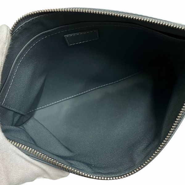 Louis Vuitton Monogram Washed Denim Pochette To Go M82313 Bag Clutch Bag Second