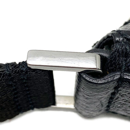 Gucci Shoulder Bag 114272 GG Canvas Black Crossbody