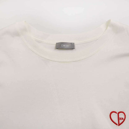Dior 24ss CD Heart Tee T-Shirt 493j696e0677 White XL