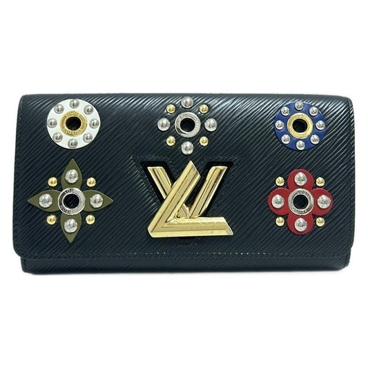 Louis Vuitton Twist Portefeuille Twist Long Wallet M62483 Noir Black And Multi