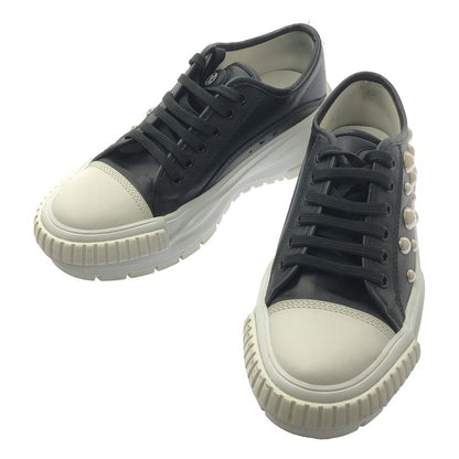Louis Vuitton | Yayoi Kusama LV Squad Line Low Cut Sneakers | 36 1 2 | Black |