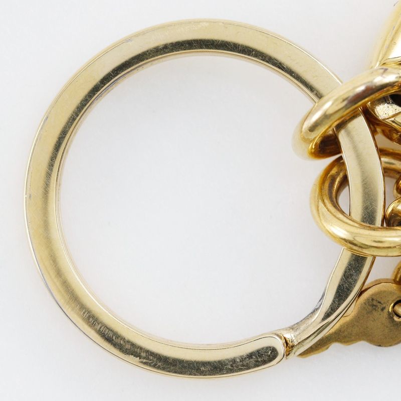 Loewe Anagram Bag Motif Bagcharm Gold Plated Ladies Key Holder