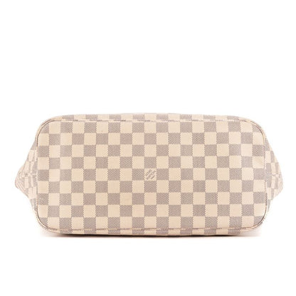 Louis Vuitton Neverfull White Damier Azure AB