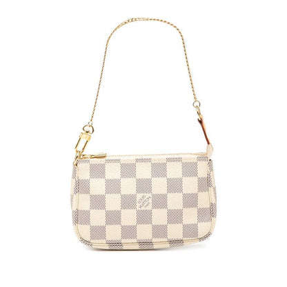 Louis Vuitton Damier Azure Mini Pochette Accessoire Accessory Pouch Handbag