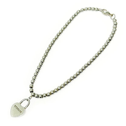 Tiffany & Co Silver Return to Heart Cadenna Bracelet 5.5g 925 Engraved 363755
