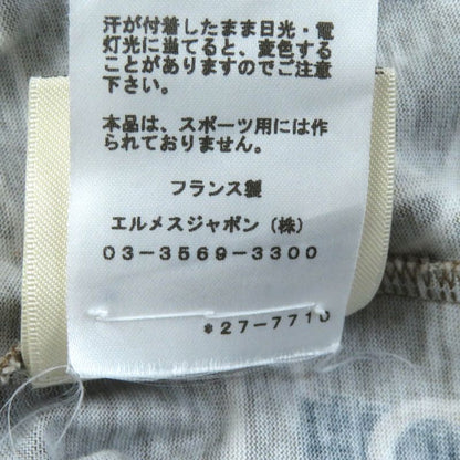 Hermes 22SS 2h4618db Morning Stroll Promenade Du Matin 100% Cotton Crew Neck