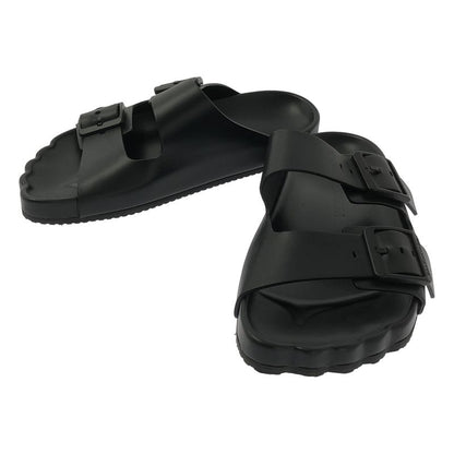 Balenciaga Sunday Leather Strap Sandals - 42 - Black - Men's