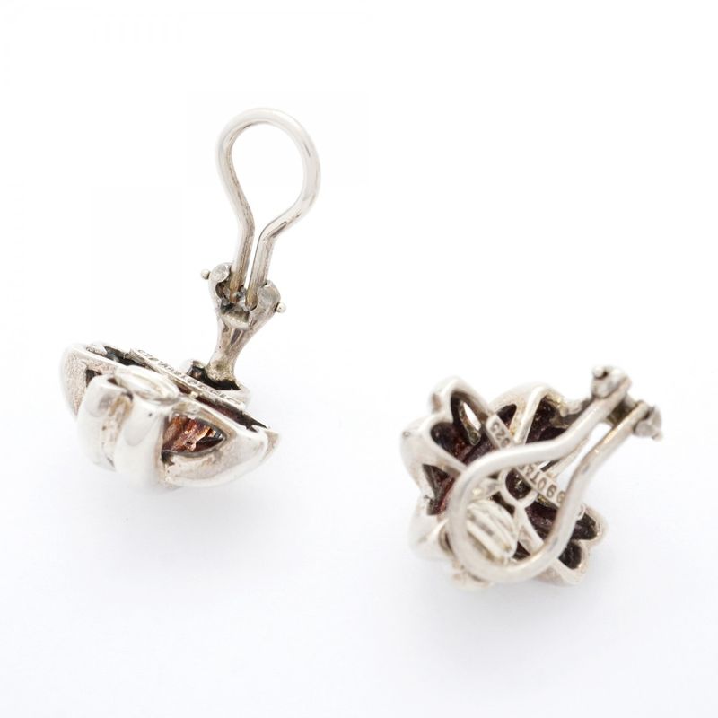 Tiffany & Co Earring Signature Silver 925 Ladies