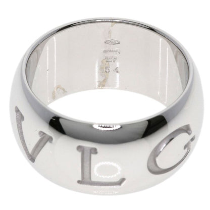 Bvlgari Bulgari Mono Logo #54 Ring - 18K White Gold Ladies