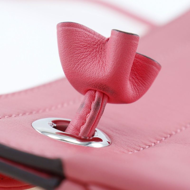 Hermes Aline Mini Calf Pink D Women Shoulder Bag