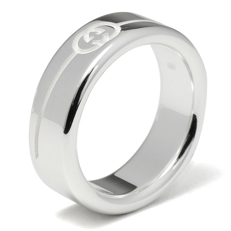 Gucci Ring Diagonal Silver