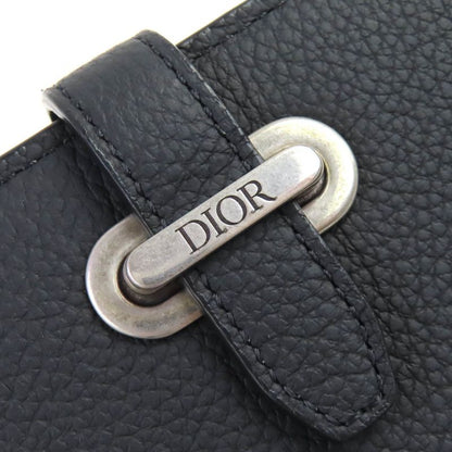 DIOR 2llch187ken DIOR Normandie DIOR Normandie Logo Leather Card Holder Card