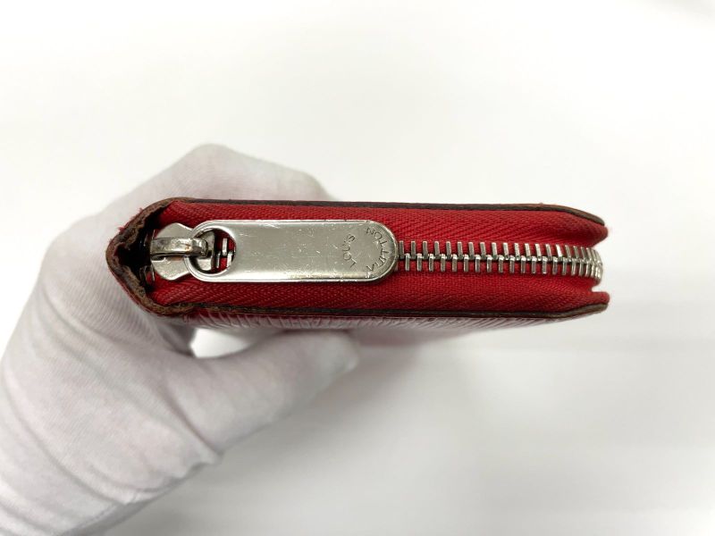 Louis Vuitton Epi Zippy Wallet Round Zip Wallet Long Wallet M61859 Coclico Red