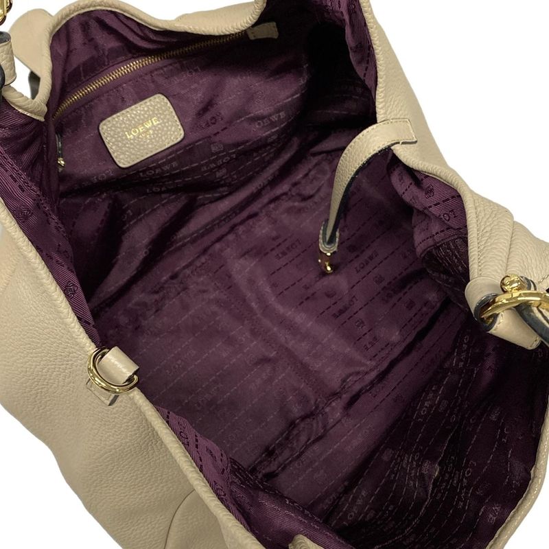 Loewe Carrier Tote Bag Graige Leather