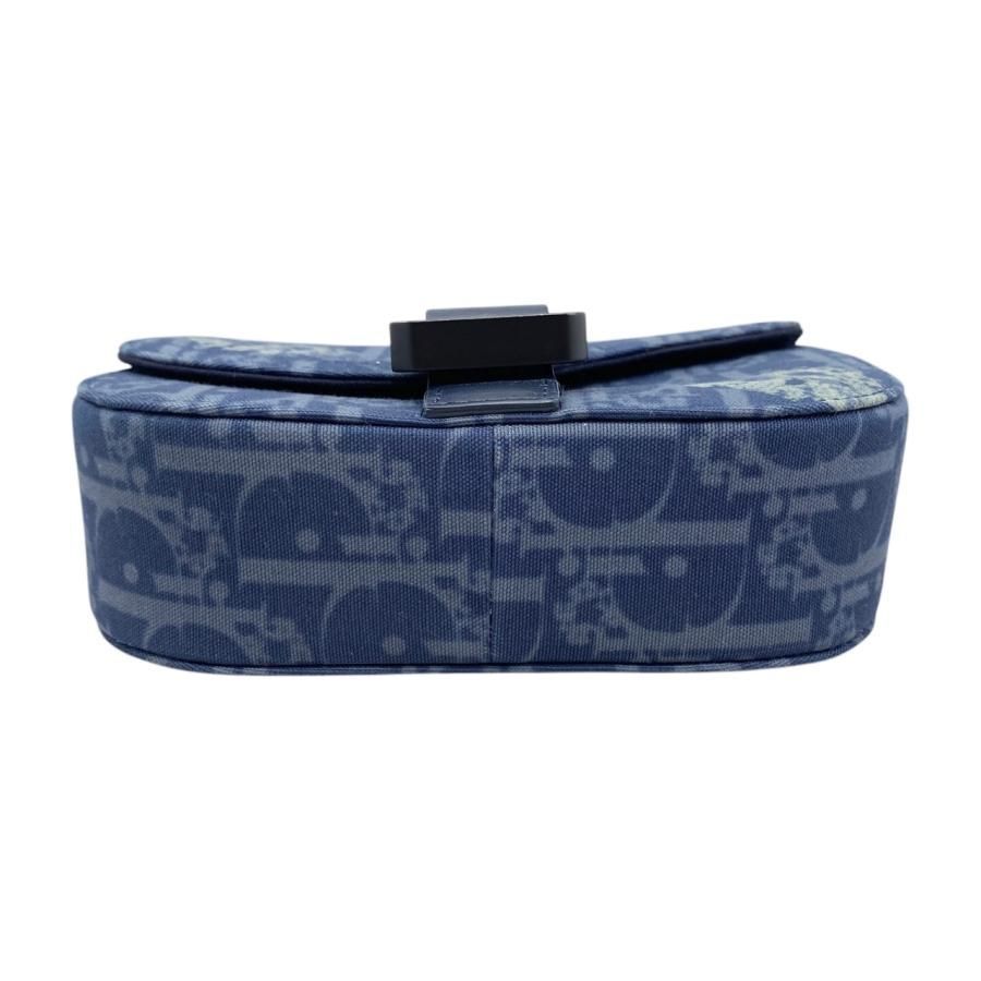 Christian Dior Tears Shoulder Bag Saddle Messenger 2adca435ddo Oblique Canvas