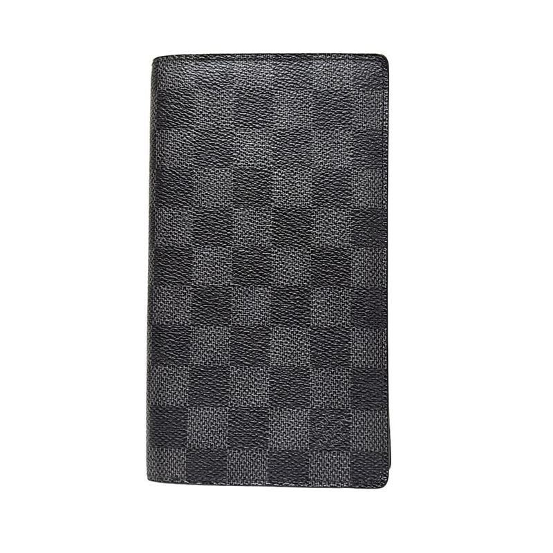 Louis Vuitton Damier Graphite Portefeuille Columbus Long Wallet N63116 Damier