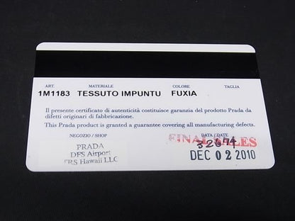 Prada 1m1183 Tessuto Nylon Quilted L-shaped Zipper Long Wallet