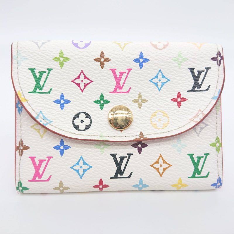 Louis Vuitton Multicolor Business Card Holder Card Case Envelop Carte De Visite