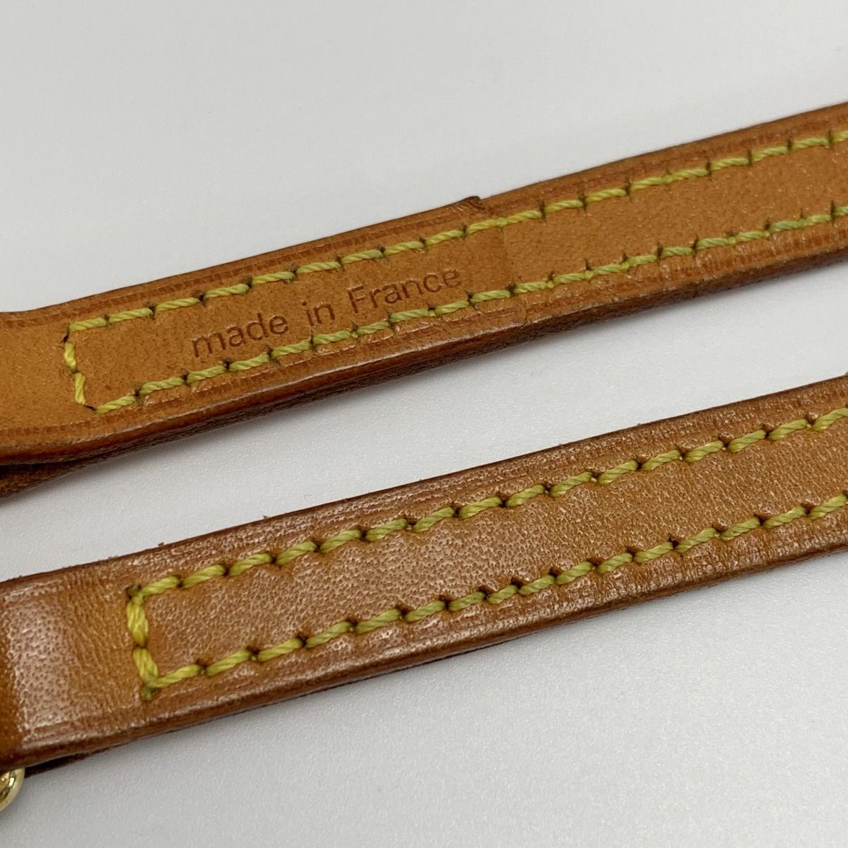 Louis Vuitton Leather Beige 120cm (47.24in) Shoulder Strap Bag Accessories