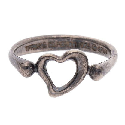 Tiffany & Co Open Heart Ring Ladies Size 10