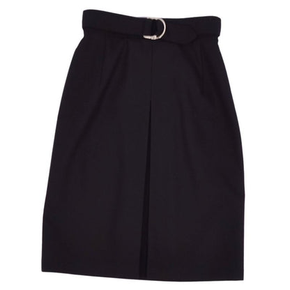 Hermes Skirt 22AW Wool None Fabric Bottoms Rede