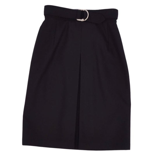 Hermes Skirt 22AW Wool None Fabric Bottoms Rede