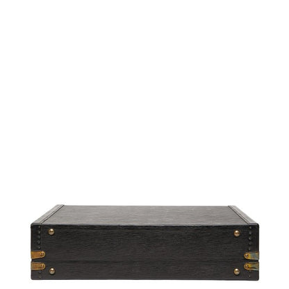 Louis Vuitton Epi President Briefcase Business Bag M54212 Black Leather Men's