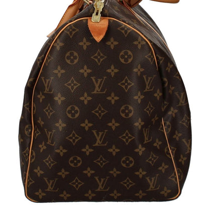 Louis Vuitton Keepall 55 M41424 Monogram Women's Boston Bag Brown Excellent