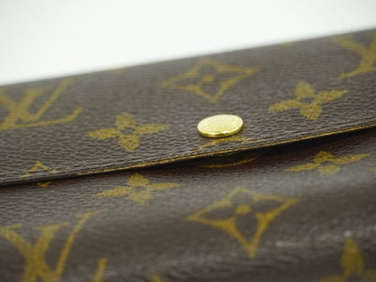 Authentic Louis Vuitton LV Old Shape Portefeuille Sarah Monogram Long Wallet