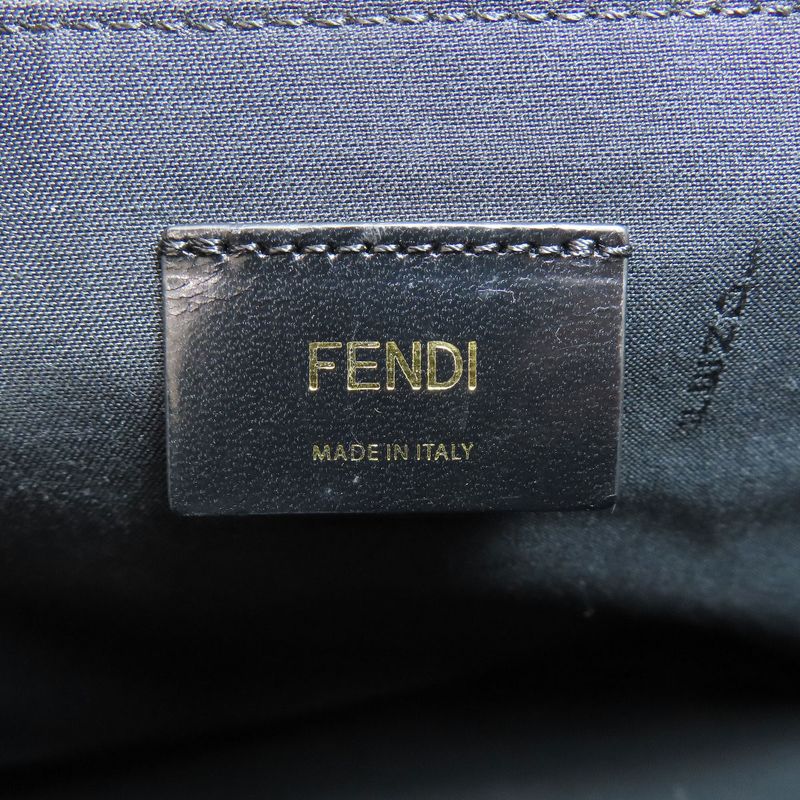 Fendi Zucca Pattern 2WAY Boston Bag PVC Ladies