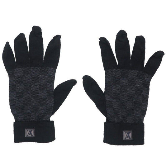 Louis Vuitton M70006 Gon Petit Damier Wool Gloves For Men