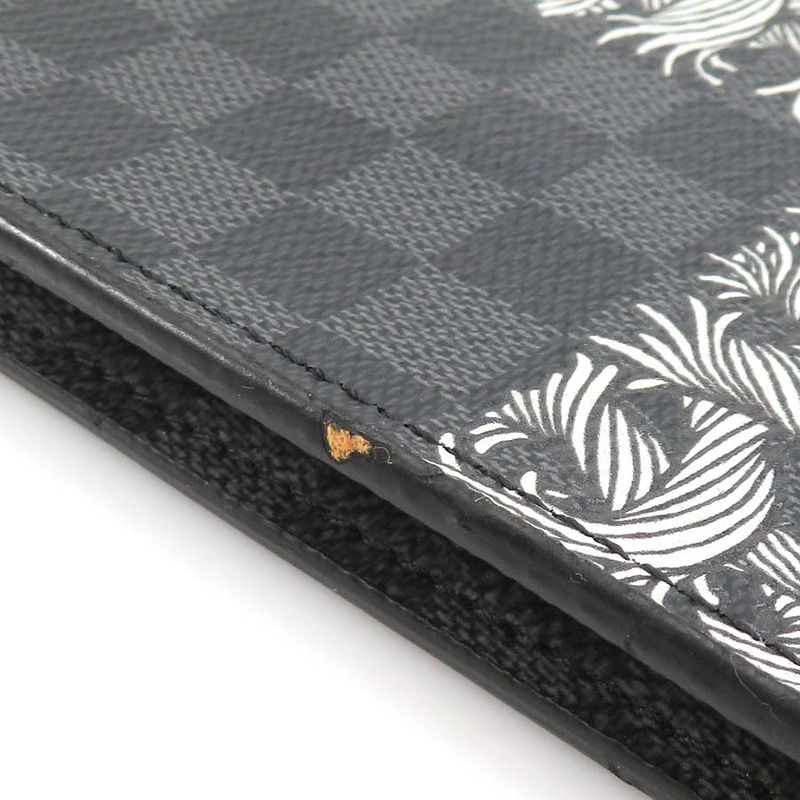 Louis Vuitton Clutch Bag Damier Graphite Christopher Nemeth Pochette Jules GM