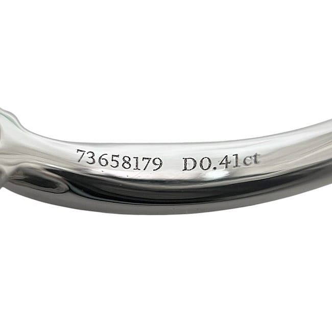 Tiffany & Co Ring Diamond Ecolor Ring JP11 Pt950