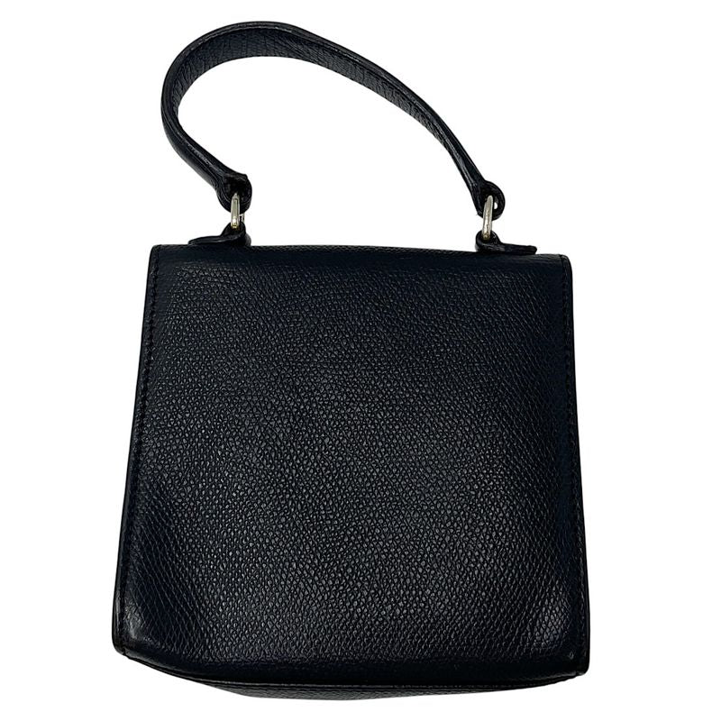 Celine Handbag Leather Gold Hardware Leather Gold Hardware Mini Old Black