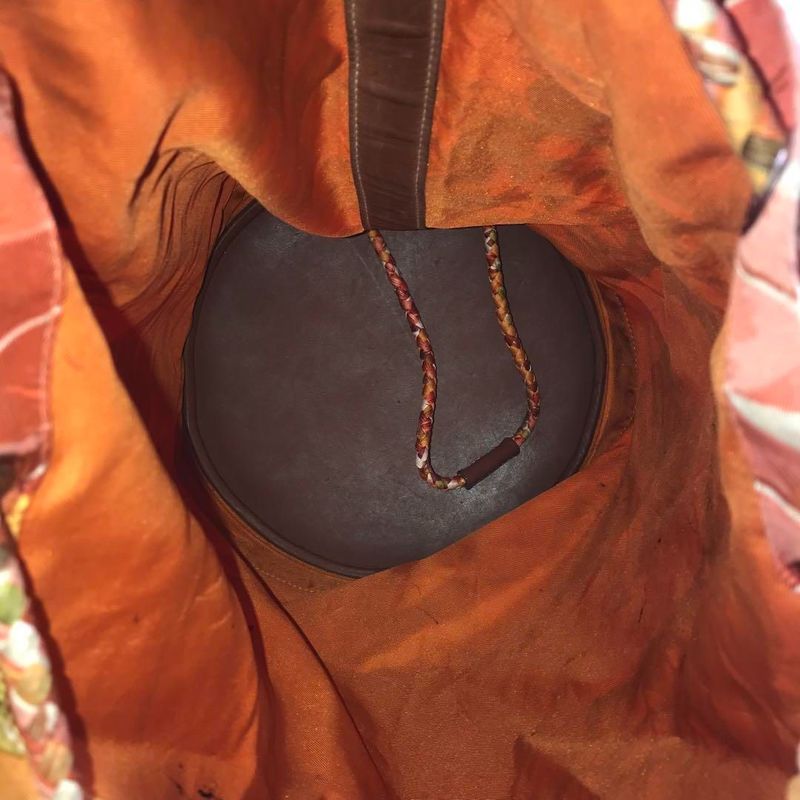 Hermes Silk Leather Soicle 22 Brazil Shoulder Bag Price Negotiation Welcome