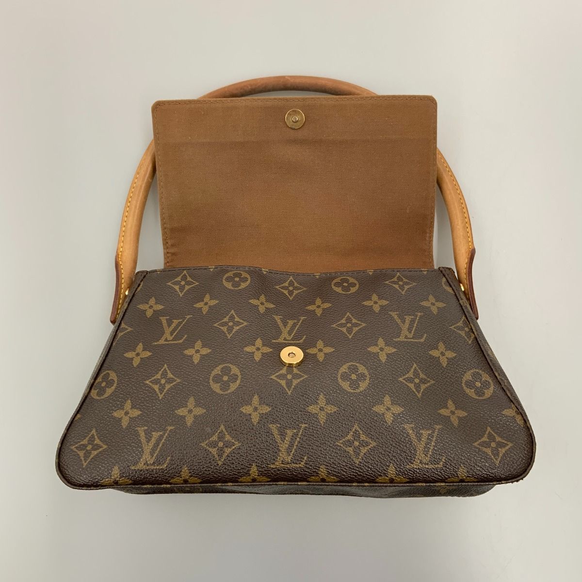 Louis Vuitton Monogram Mini Looping Semi-Shoulder Bag M51147 Brown