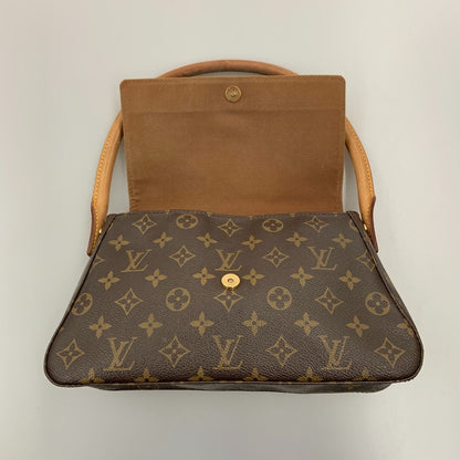 Louis Vuitton Monogram Mini Looping Semi-Shoulder Bag M51147 Brown