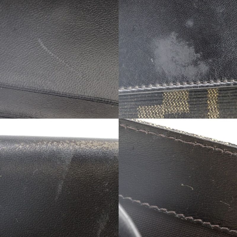 Fendi Zucca Canvas And Leather Women's Bifold Wallet