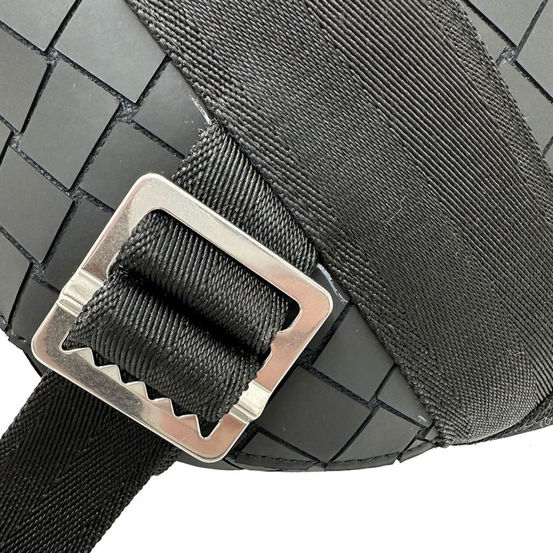 Bottega Veneta Bag Men's Brand Body Bag Waist Bag Intrecciato Leather Beige