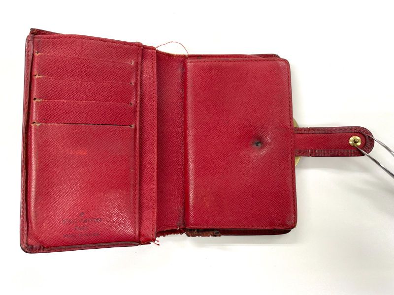 Louis Vuitton Epi Portmonnais Vier Viennois Foldable Wallet With Clasp M63247