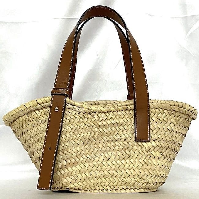 Loewe Basket Bag Beige Brown Anagram