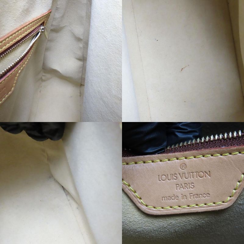 Louis Vuitton Shoulder Bag Looping GM M51145 Monogram Nubuck Brown Shoulder