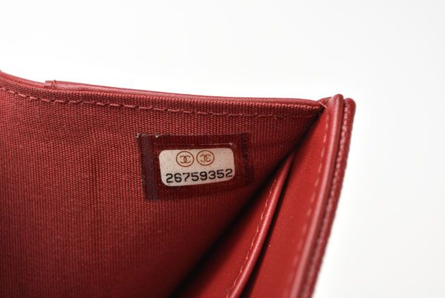 Unused Chanel Mini Wallet Trifold Wallet Caviar Skin Dahl Cles D