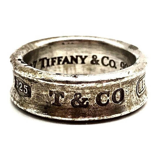 Tiffany & Co Tiffany & Co Narrow Ring 1997 Sv925 Ring Size 13 Silver Used 006392