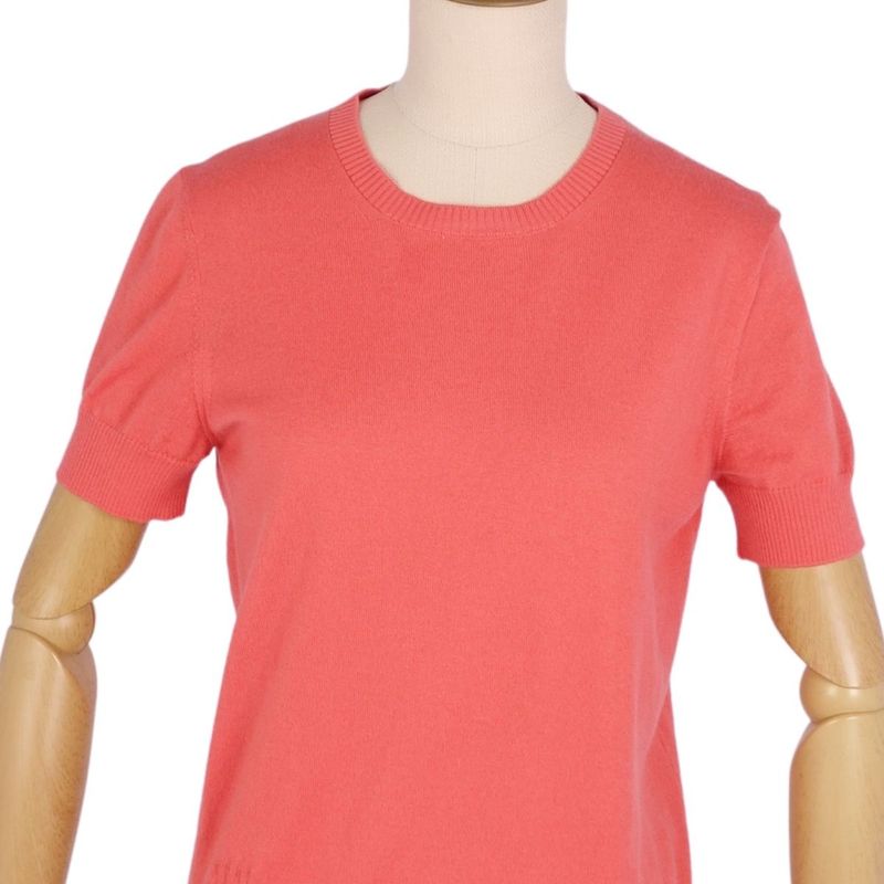 Hermes Knit Sweater Short Sleeves Short Sleeves Cashmere