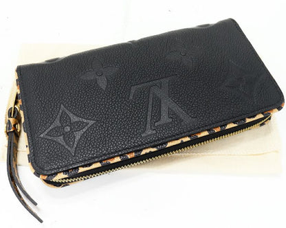 Louis Vuitton Round Zipper Long Wallet With Change Pocket Monogram Empreinte